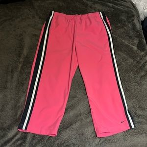 Nike pink tracksuit pants